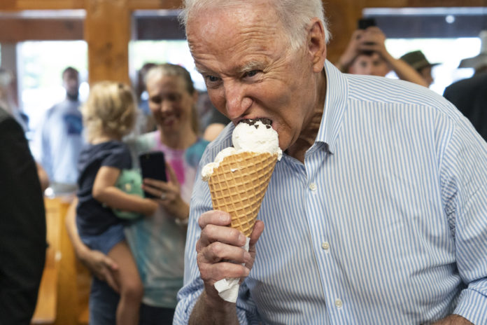 Joe Biden ice cream