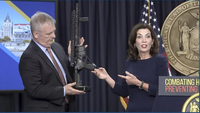 Kathy Hochul gun assault weapon rifle