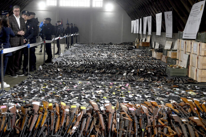 Serbia gun confiscation turn in amnesty