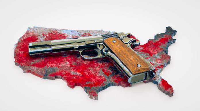 gun united states map america