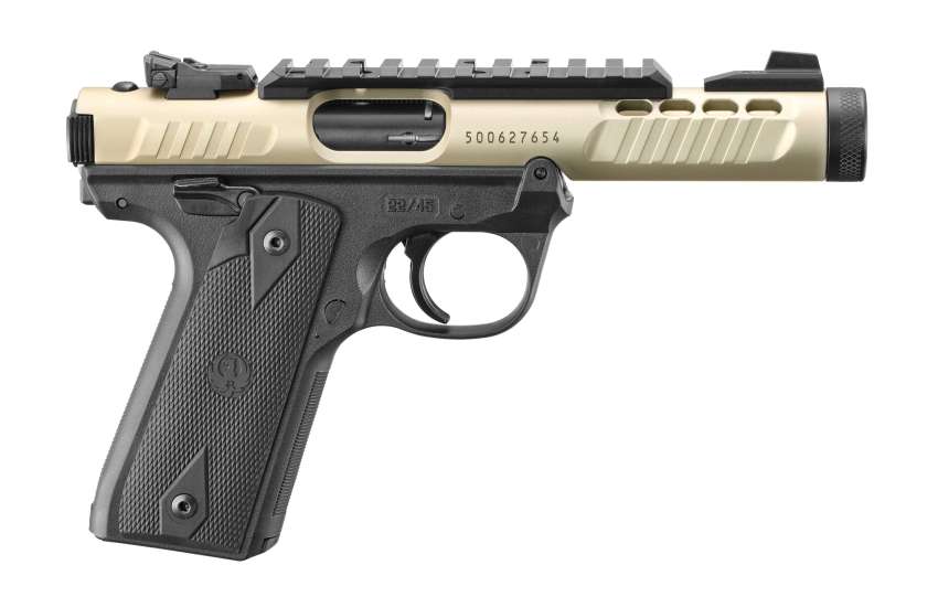 Two New Ruger Mark IV 22/45 Lite Pistols