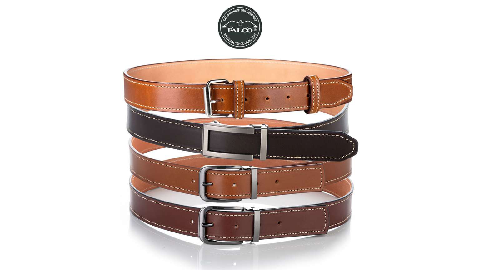 FALCO Holsters’ New Leather Gun Belts for EDC