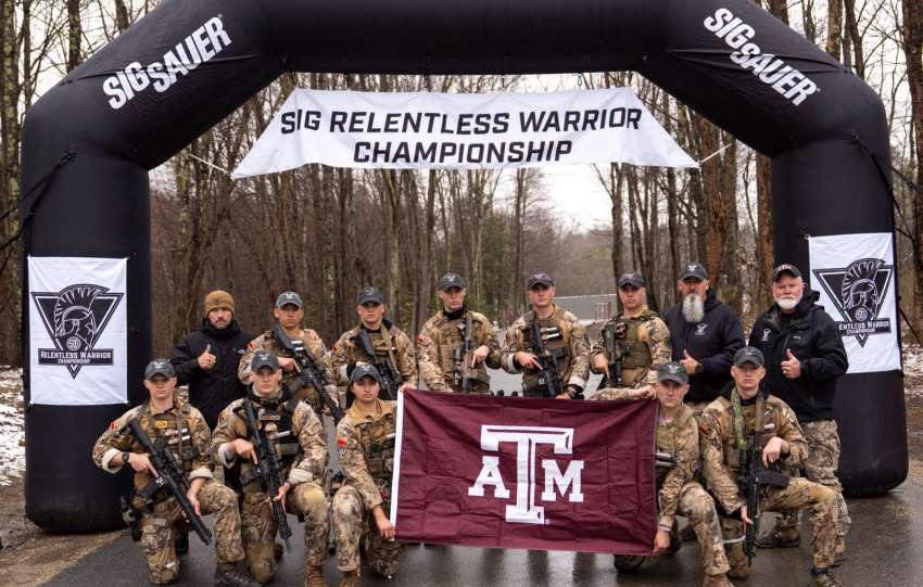 Texas A&M Wins SIG Match With FoldAR Concealed Carry Rifle