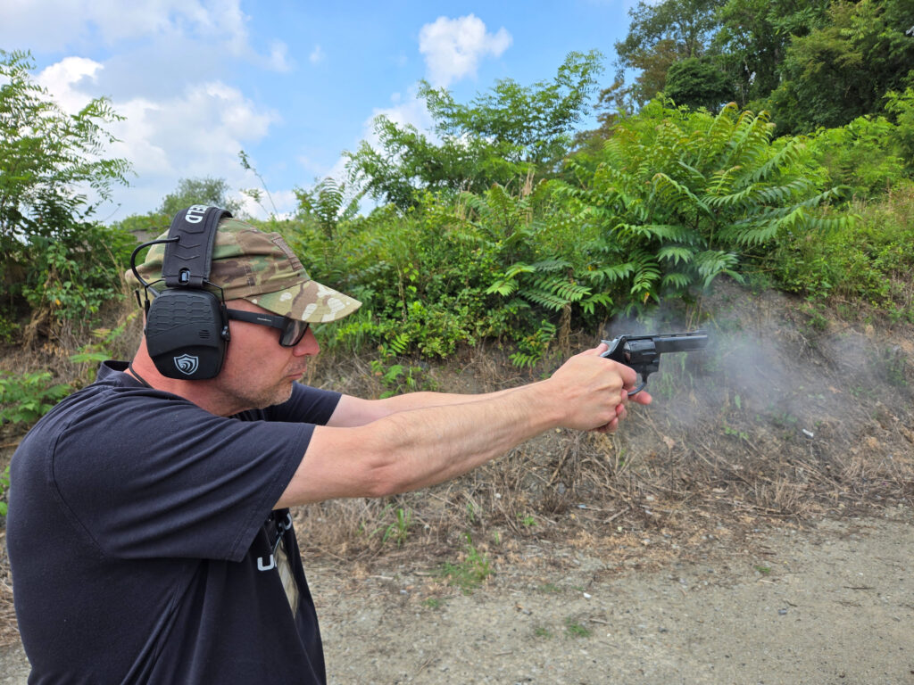 Zastava M83 15-yard groups with 158gr and 125gr loads