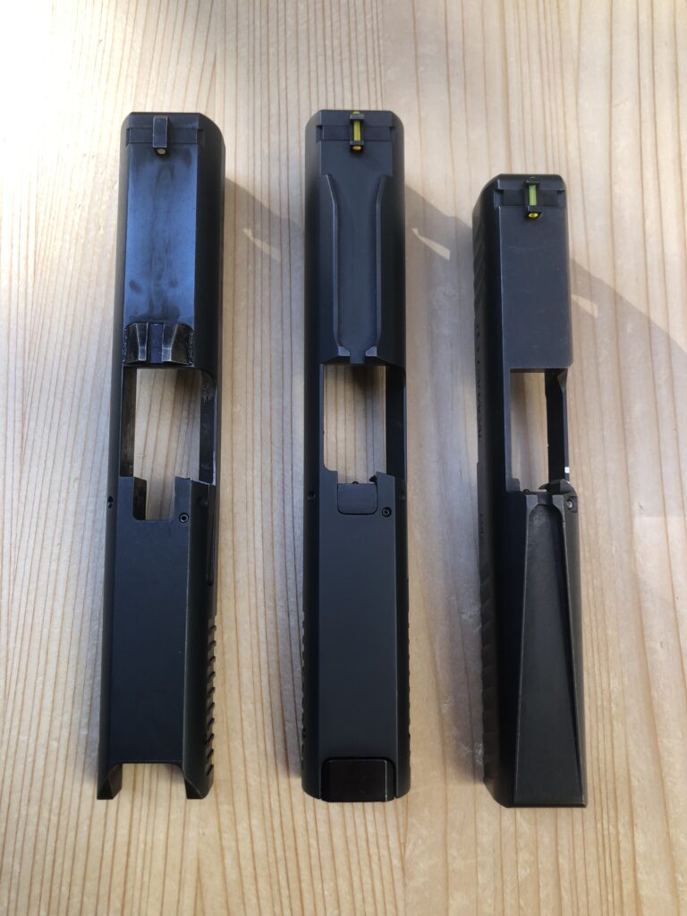 Early Quick Sight System prototypes. Photo provided by Wilhelm Bubits.